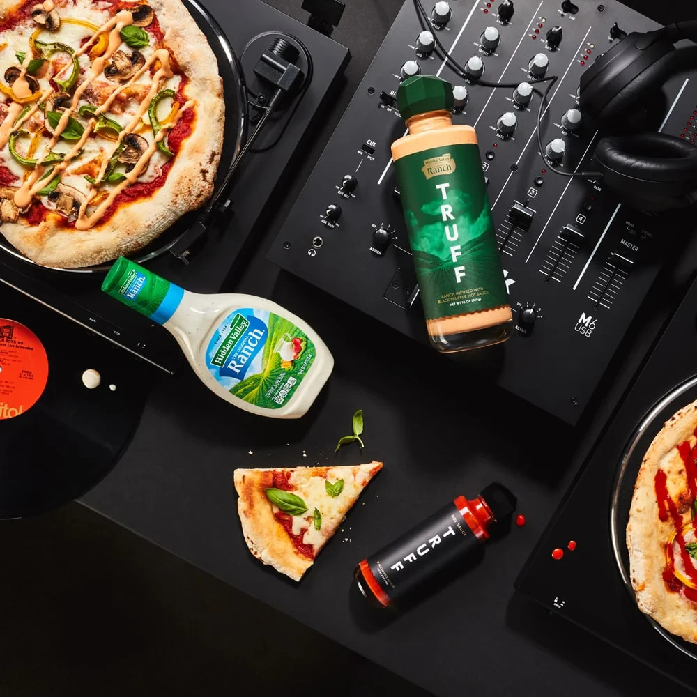 Truff x Hidden Valley Ranch Hot Sauce 18oz Bottle Limited Edition Sealed New!