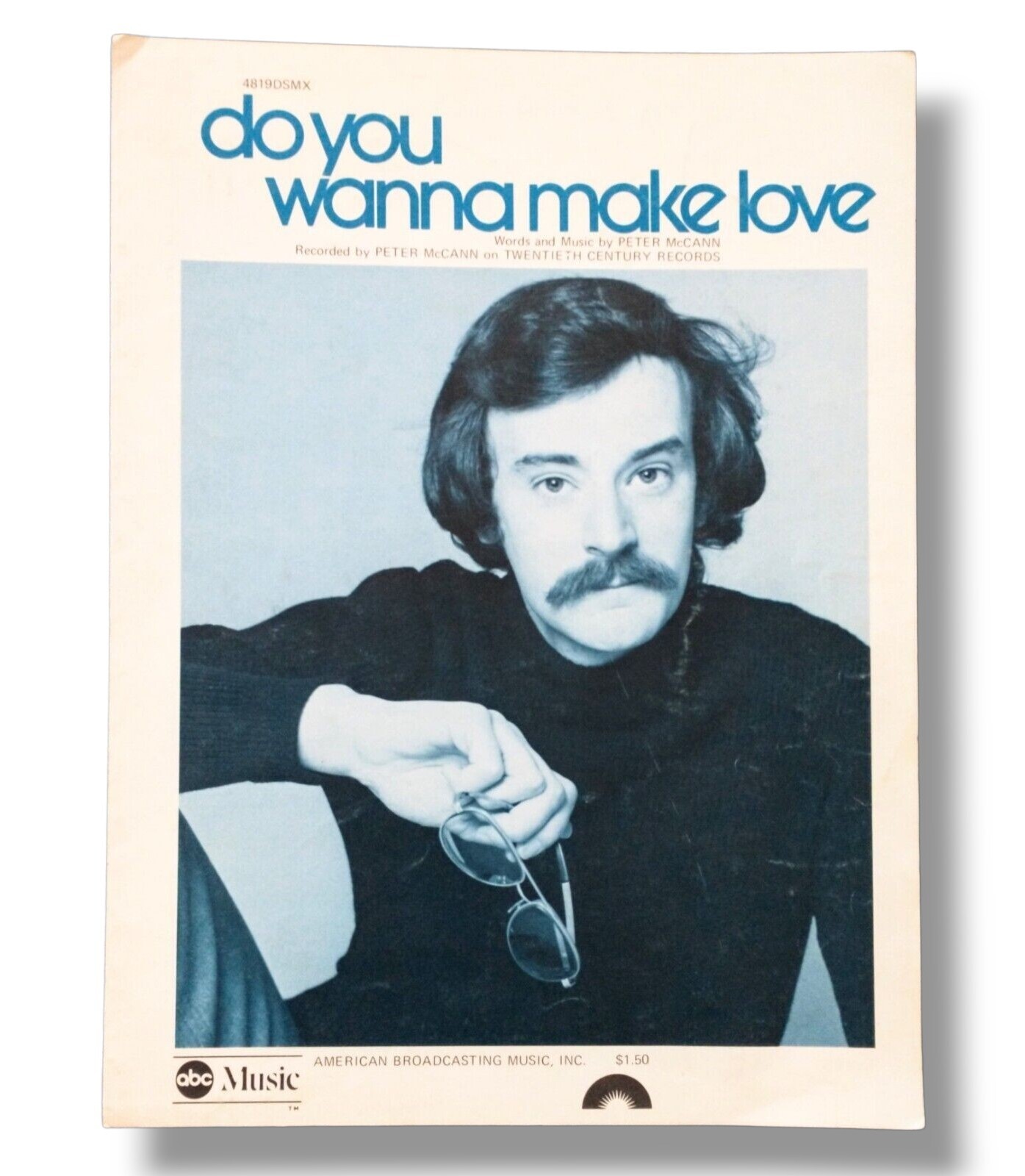 Peter McCann: Do You Wanna Make Love Sheet Music for Piano. 1977, ABC Music
