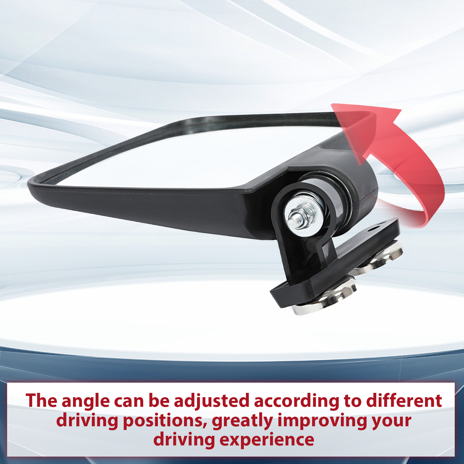 220lb Universal Magnetic Tractor Side Mirrors LH+RH For Kubota John Deere Mower