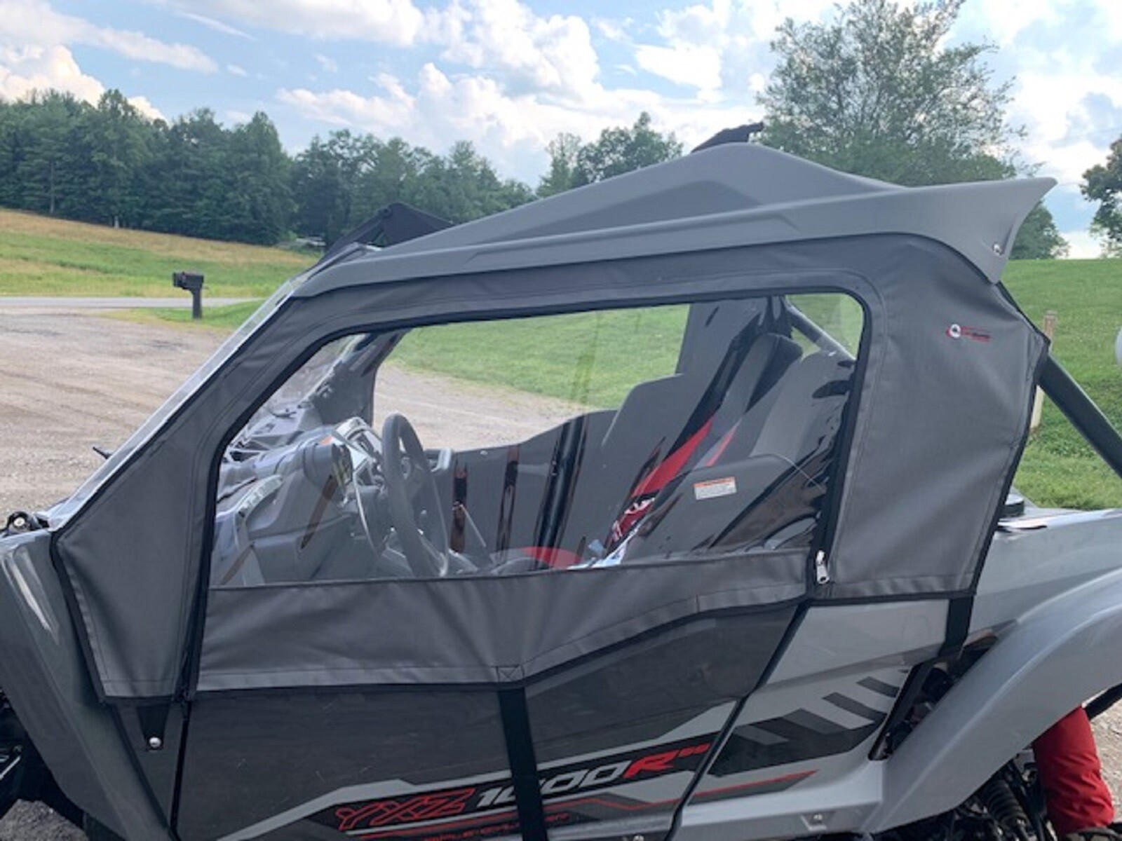 Yamaha YXZ 1000R 2016-2018 Side Door Upper Enclosures Doors Custom Made | Black