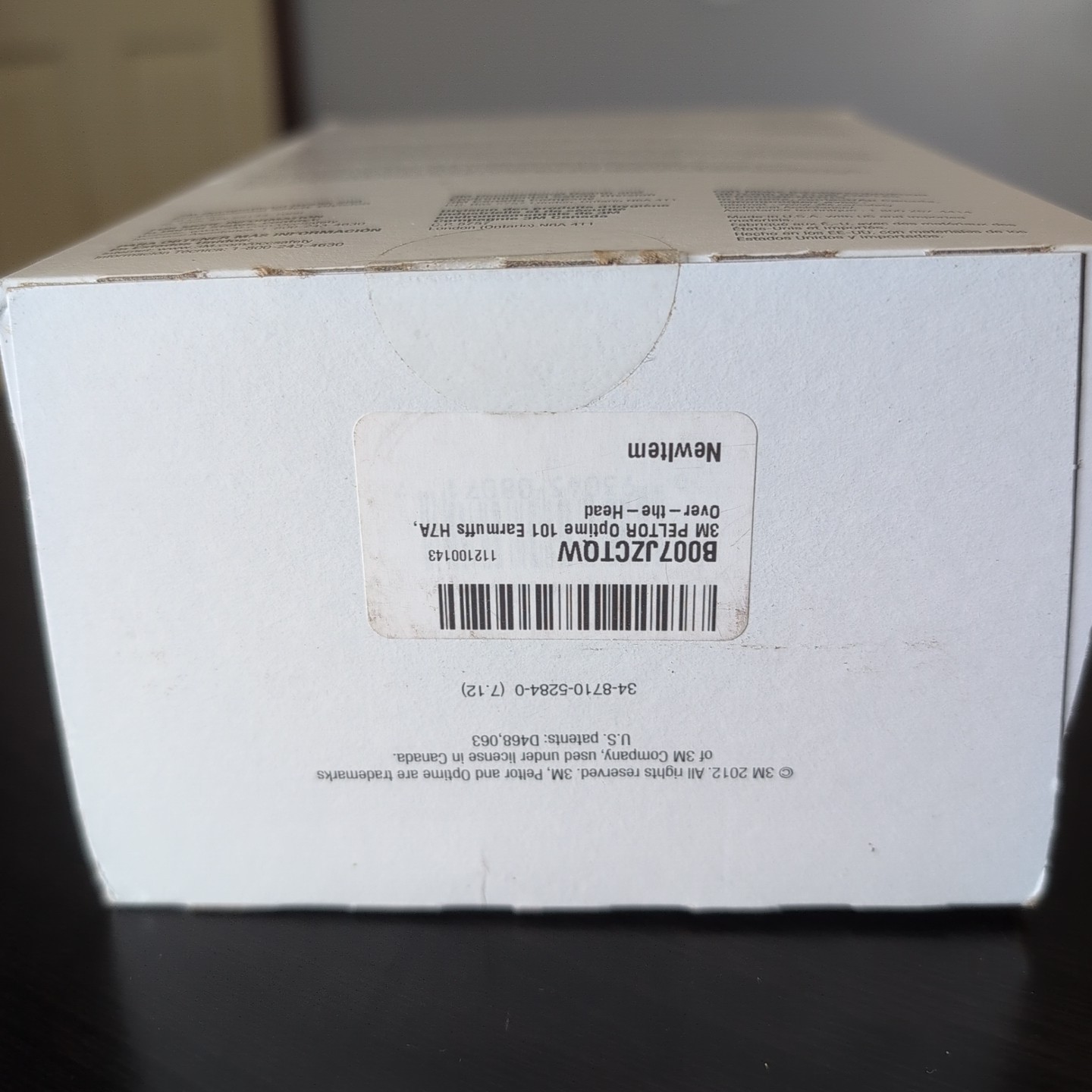 3M H7A Peltor Optime 101 Over-The-Head Ear Muffs Noise Reduction Safety