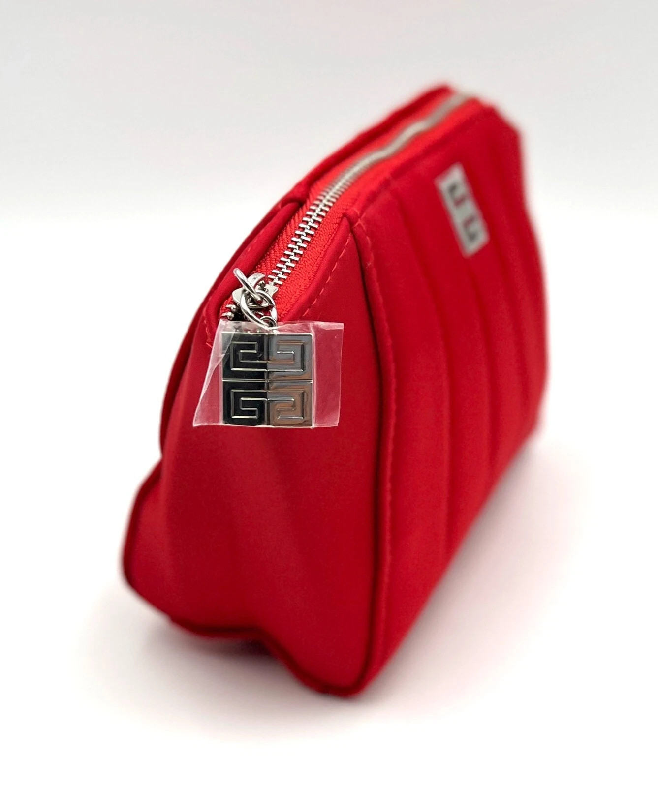 Givenchy Pouch Cosmetic Makeup Bag ~ Red