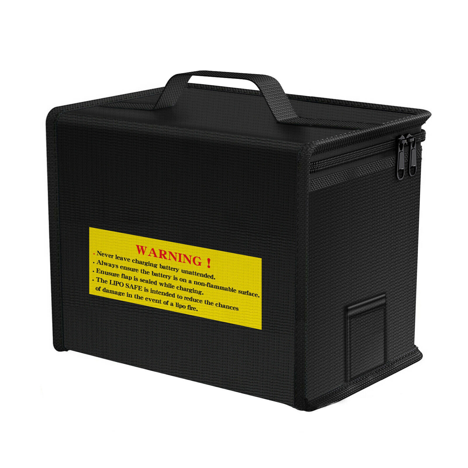 2Pack Lipo Battery Safe Guard Fireproof Explosionproof Bag Charge & Storage