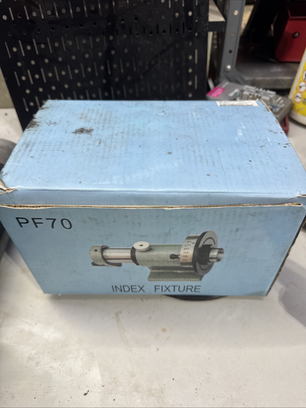 PF70/5C Indexing Spin Jigs Precision Spin Index Fixture Collet Capacity 1-1/8"