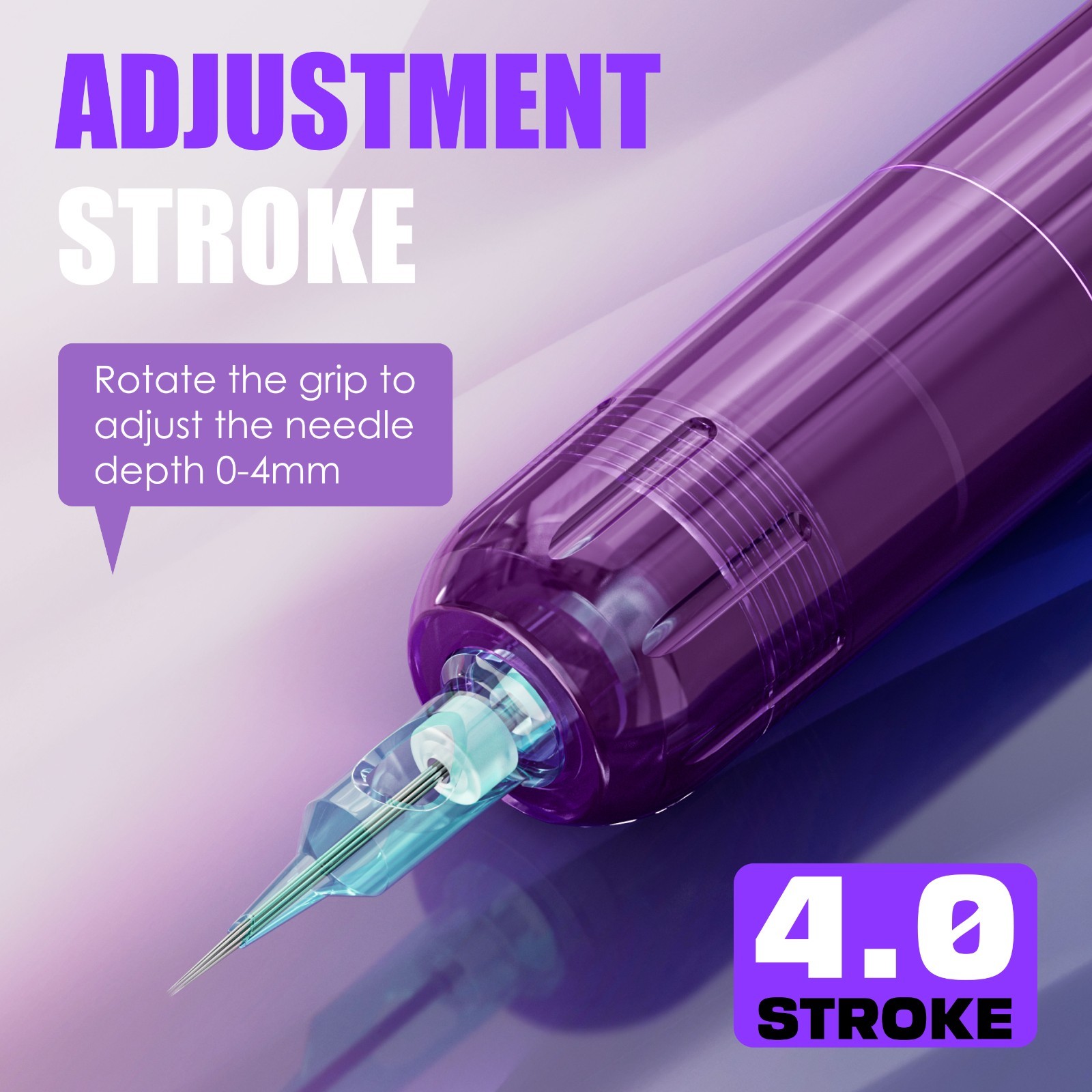 Neebol Tattoo Pen Kit Lightweight Tattoo Machine with Needles Tattoo Supply Gift