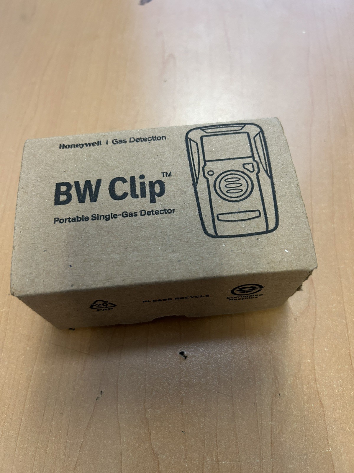 Honeywell BWC2-X BW Clip  Gas Detector Yellow Single Gas Monitor