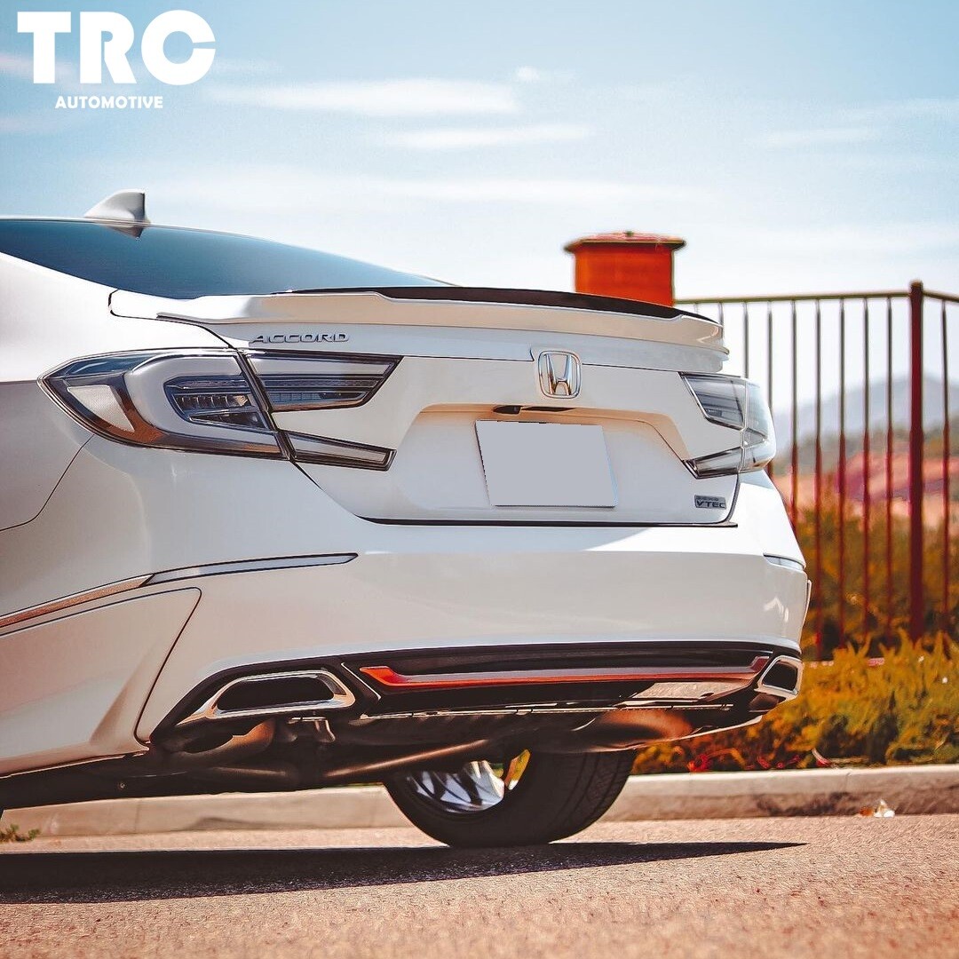 OEM+ LED Tail Lights for Honda Accord Sedan 2018-2022 10th Gen Smoked Chrome