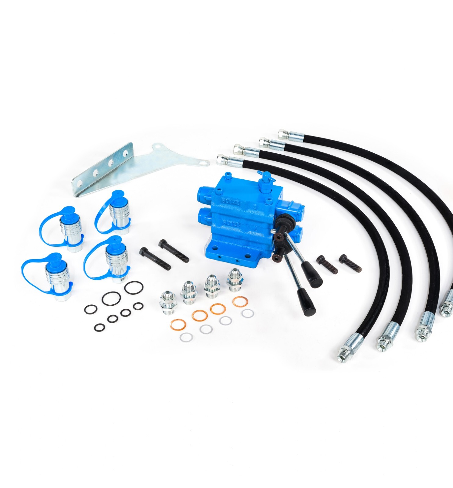 HYDRAULIC DUAL REMOTE VALVE FORD 600 700 800 2000 3000 4000 2610 2910+ TRACTOR