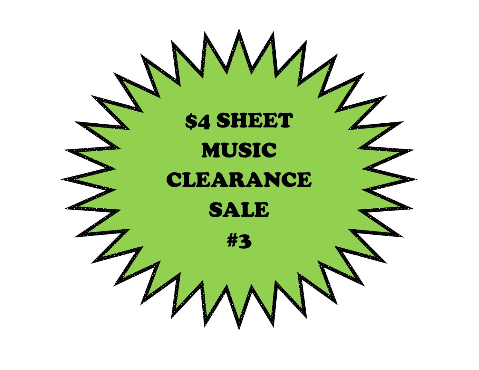 $4 SHEET MUSIC SALE #3 ~ Pull Down Menu ~ Flat rate shipping ~ NEW OLD STOCK