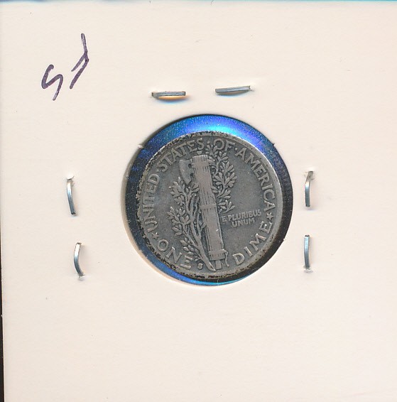 MERCURY SILVER DIME - 1931-S - #5546