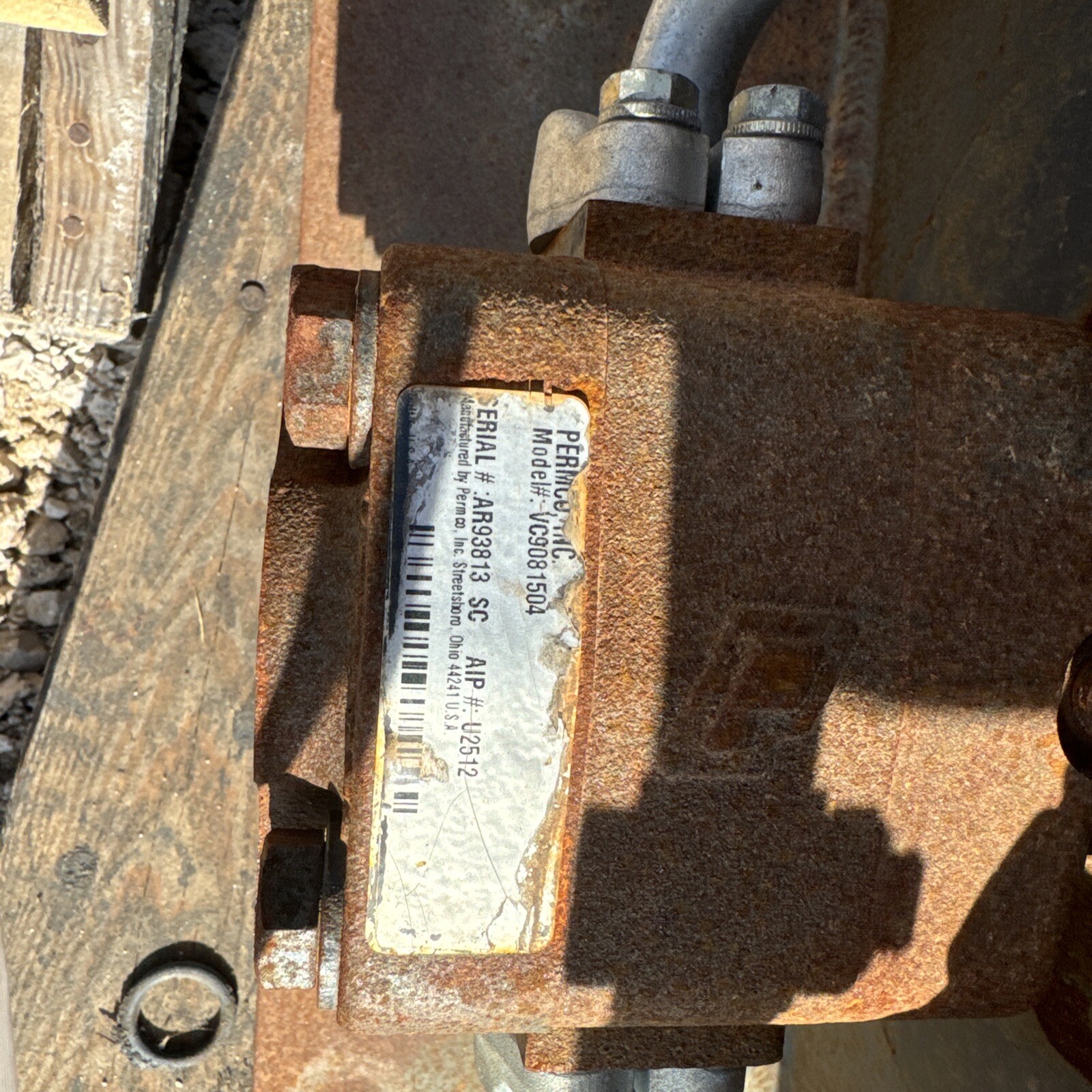 Indeco IHC 75 Mini Excavator Compactor Loader Backhoe Cat Case 24x25 Plate