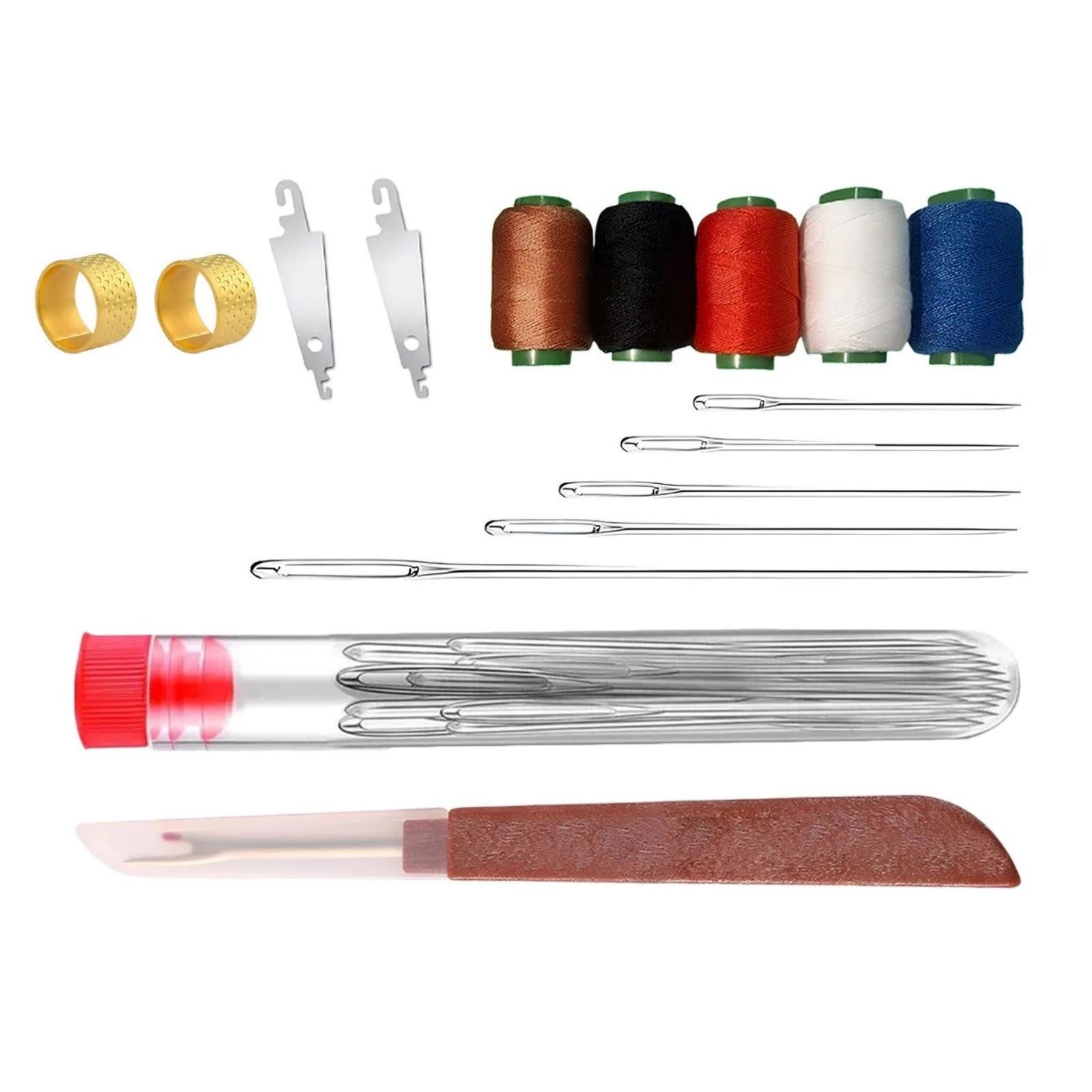 36 Pcs Sewing Kit with Stainless Steel Needles for Home Travel Craft Repair