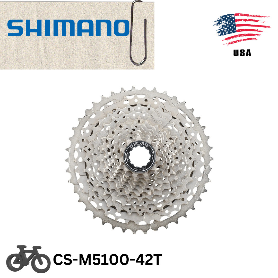 New Shimano Deore CS M5100 11-speed Cassette 11-42t