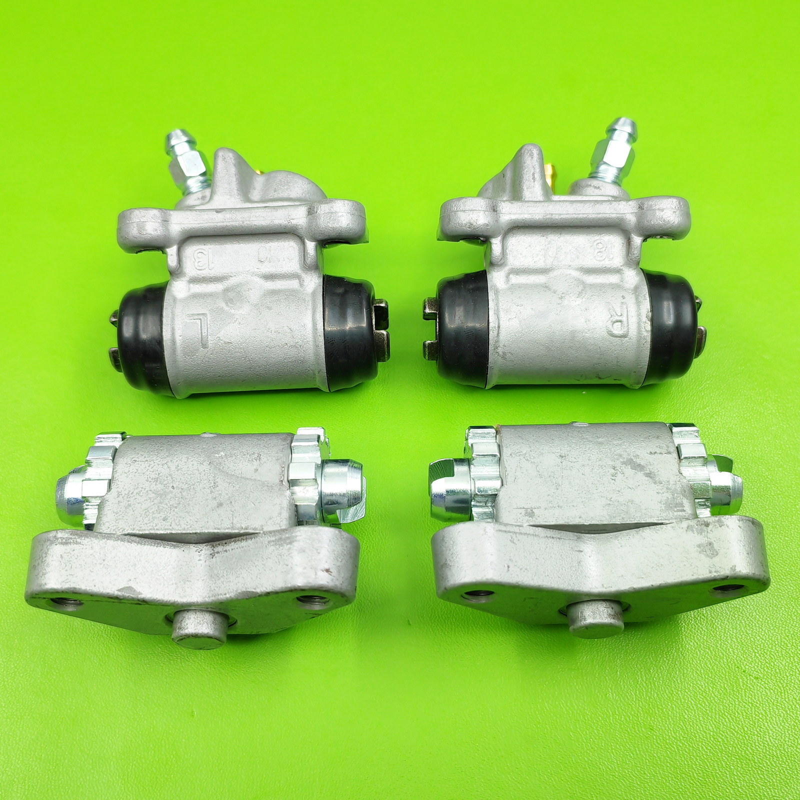 Front Brake Wheel Cylinder&Drum Adjuster for Honda FourTrax 300 TRX300 1993-2000