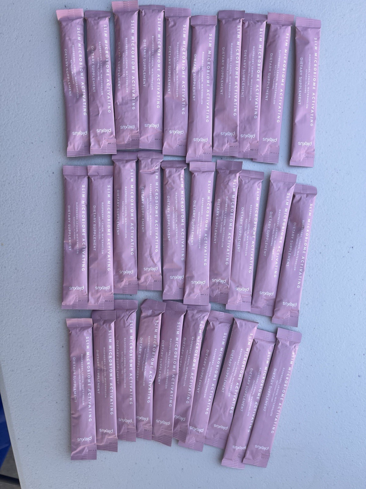 Plexus Slim Microbiome Gut Health- 30 Ct  Pink Drink, Raspberry-Lemon-Watermelon