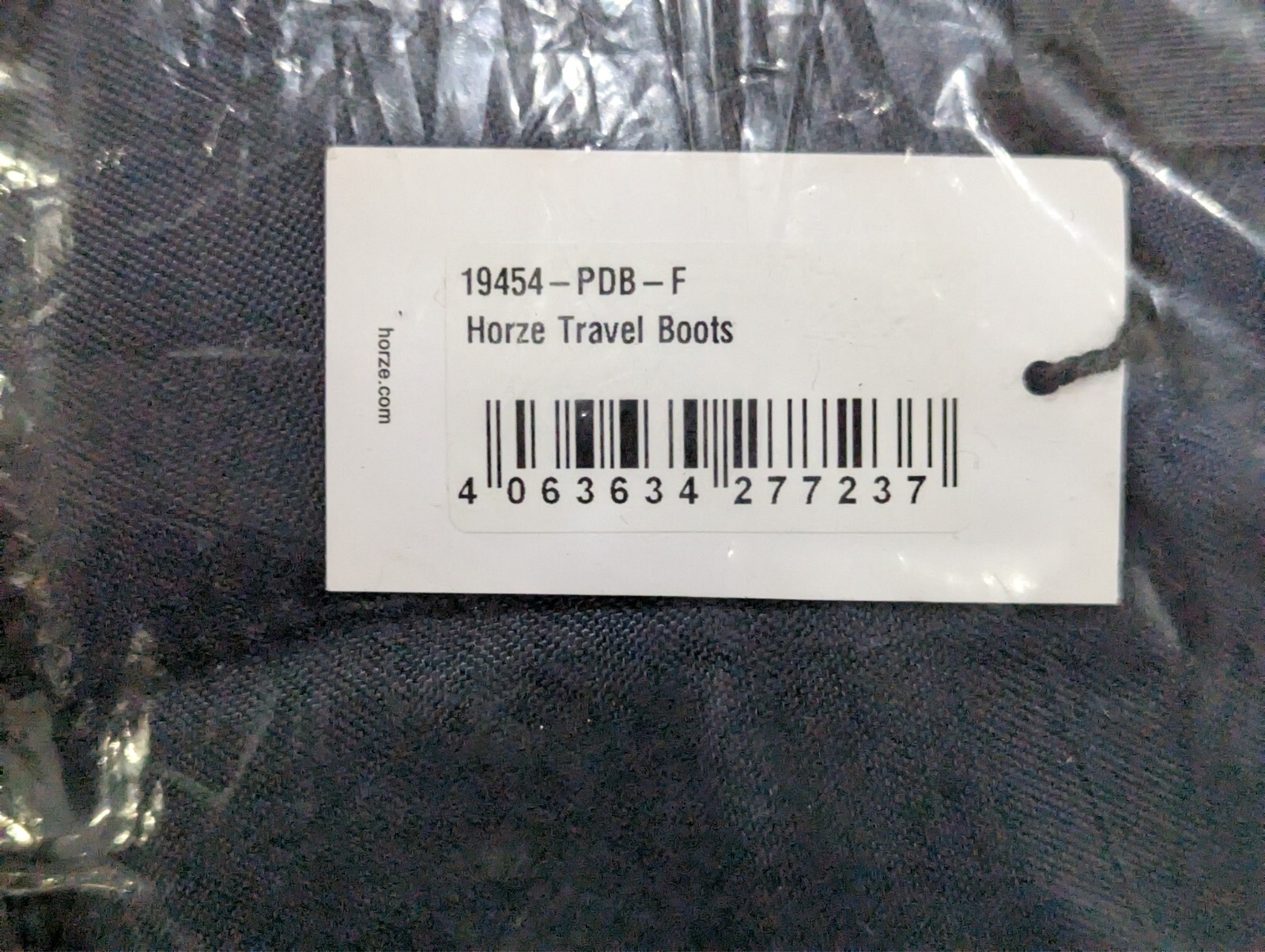 HORZE - Horse Shipping Boots - Color: Peacot Blue - Set Of 4