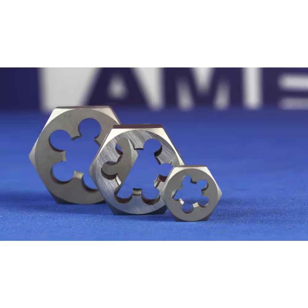 1/2 In.-20 Carbon Steel Hex Re-Threading Die