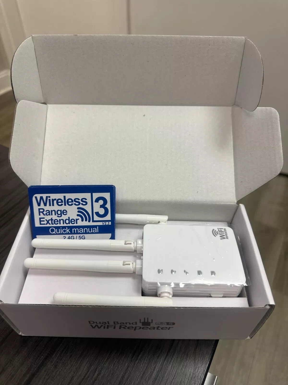 Dual Band Wifi Repeater Wifi 5 AC1200 2.4G/5G Extender