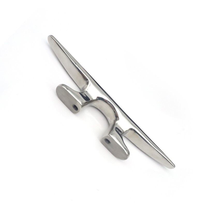 10 Inch 316 Stainless Steel Mooring Cleat Mooring Anchor Deck Cleat for Boat [