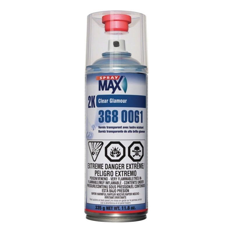 USC 3680061 SprayMax 2K Glamour High Gloss Aerosol Clear