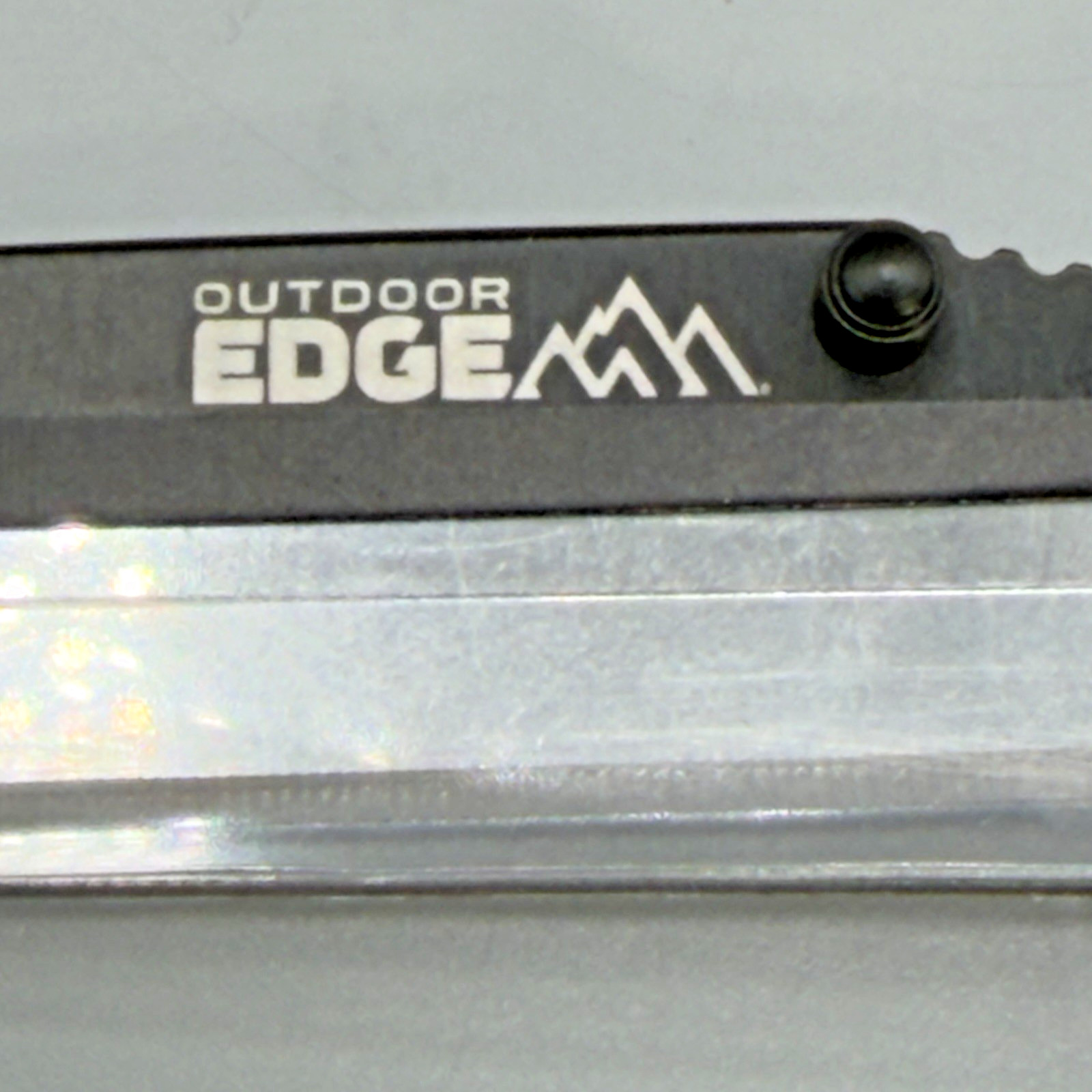 NEW RMEF Outdoor Edge Knife Set NIB Never Used Extra Blade