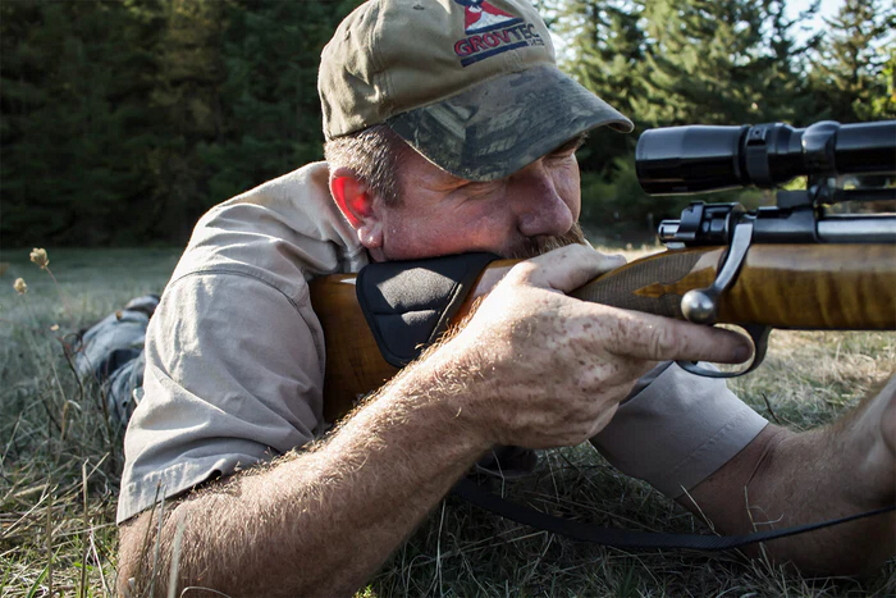 GROVTEC Padded Neoprene Comb Riser Cheek Pad for Cheek Weld Scope Alignment