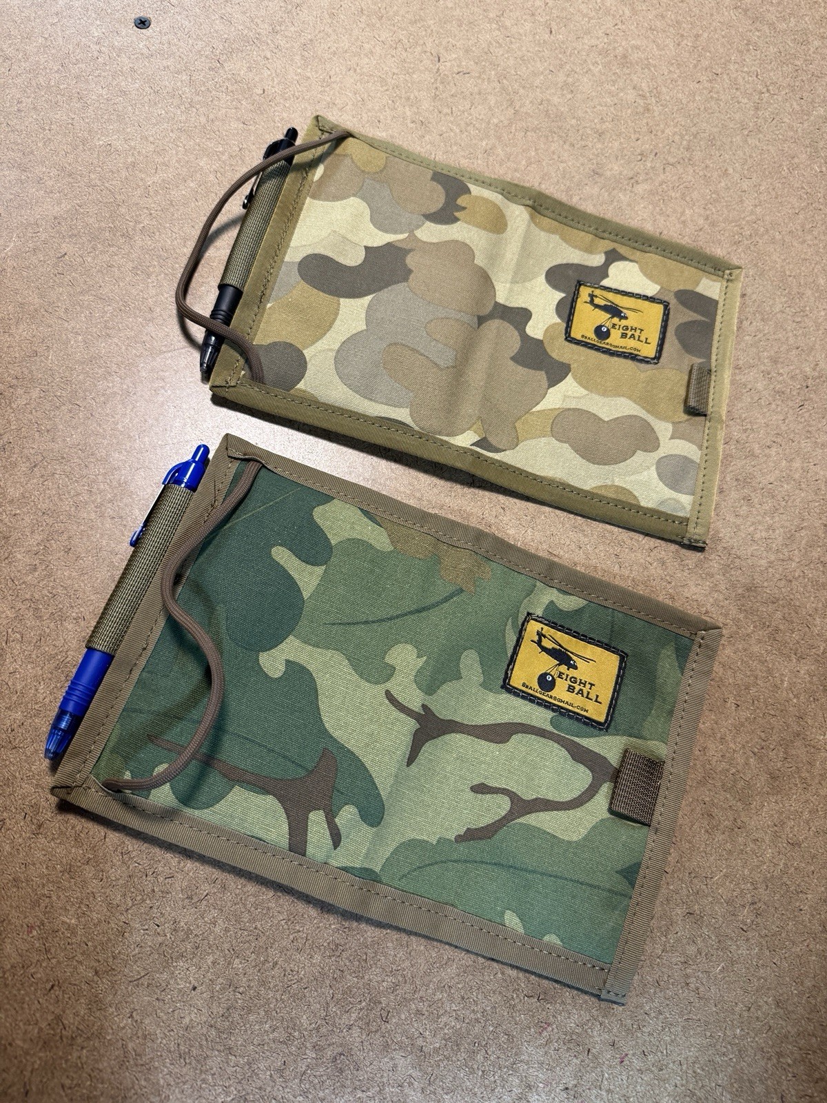 Eight Ball Gear Notebooks Mitchell Pattern Green Side Camo