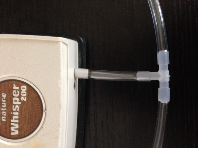 50x Clear 3 Way Air Line Aquarium T Valves Tubing Connectors.