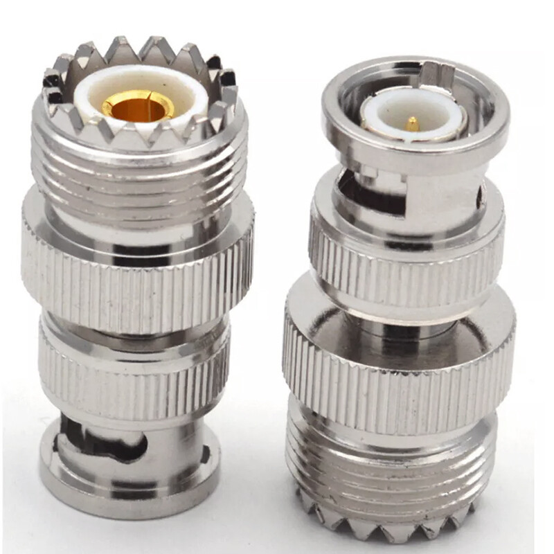 UHF SO239 PL259 BNC SMA Male Female Plug Jack RF Coaxial Adapter Cable Connector