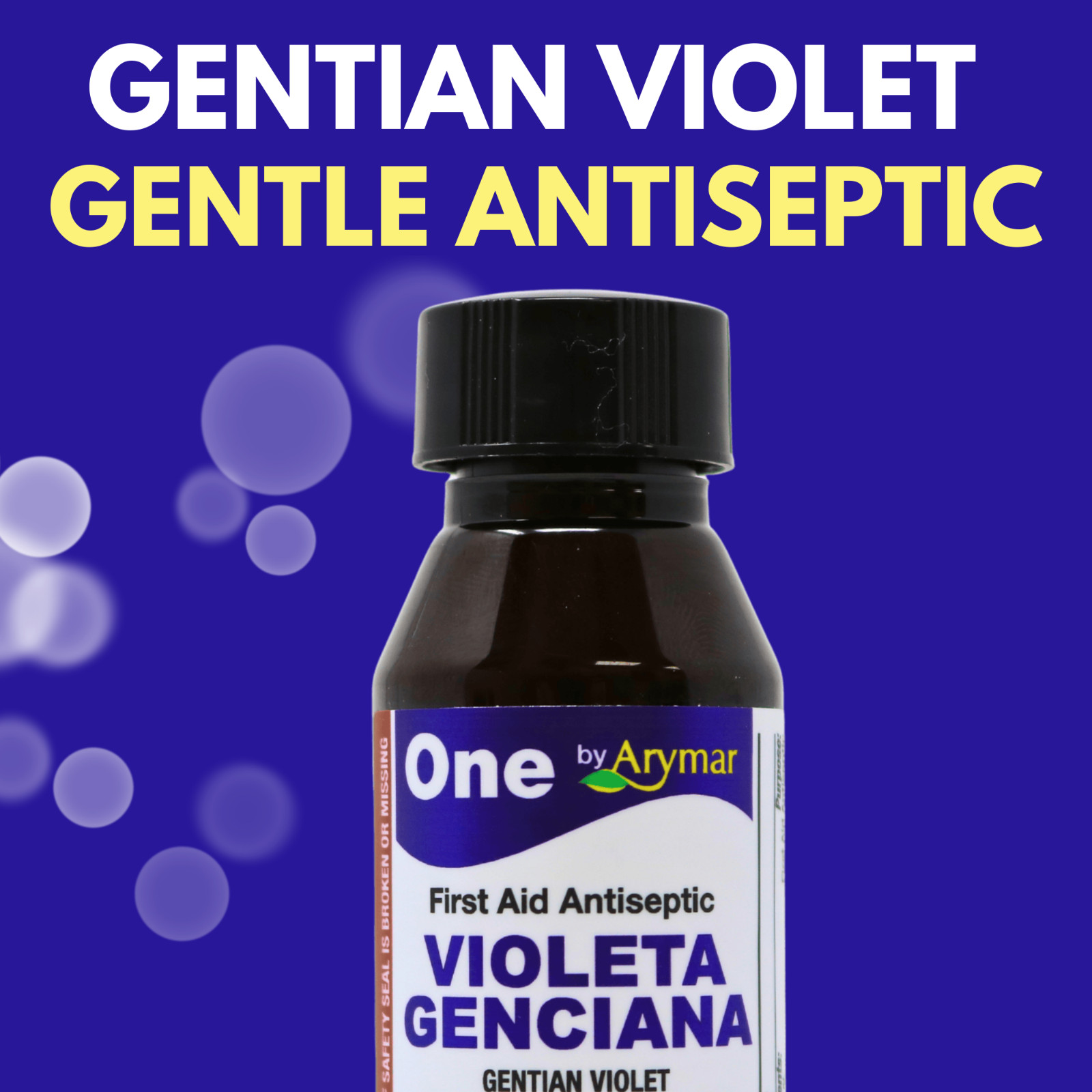 Arymar Violeta Genciana Antiseptic, 1 fl oz Pack of 3