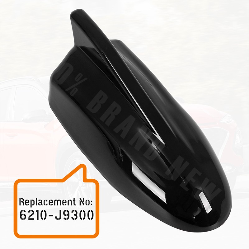 For Hyundai Kona 2018-22 Black Fin Antenna Base Cover Signal Aerial Replacement
