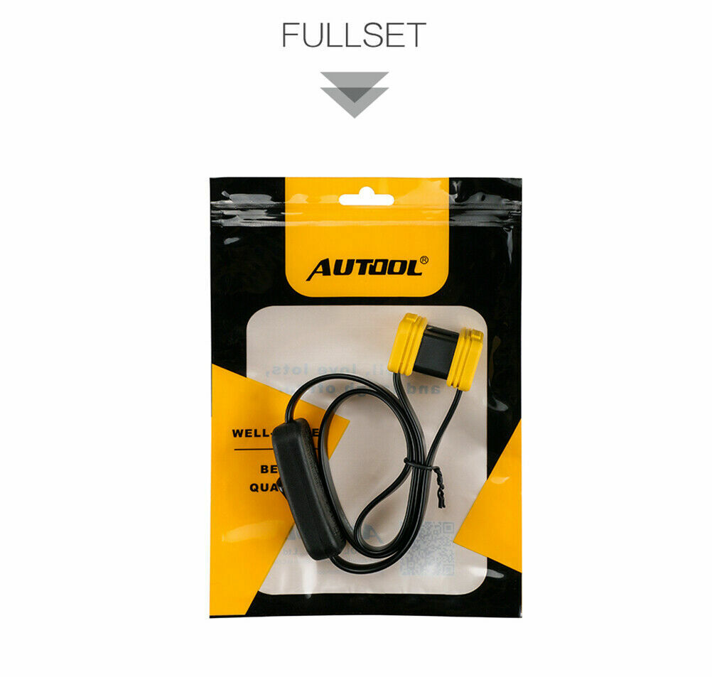 OBD2 II OBD 16 Pin Convertor Adapter Cable Diagnostic Scanner Cable with Switch