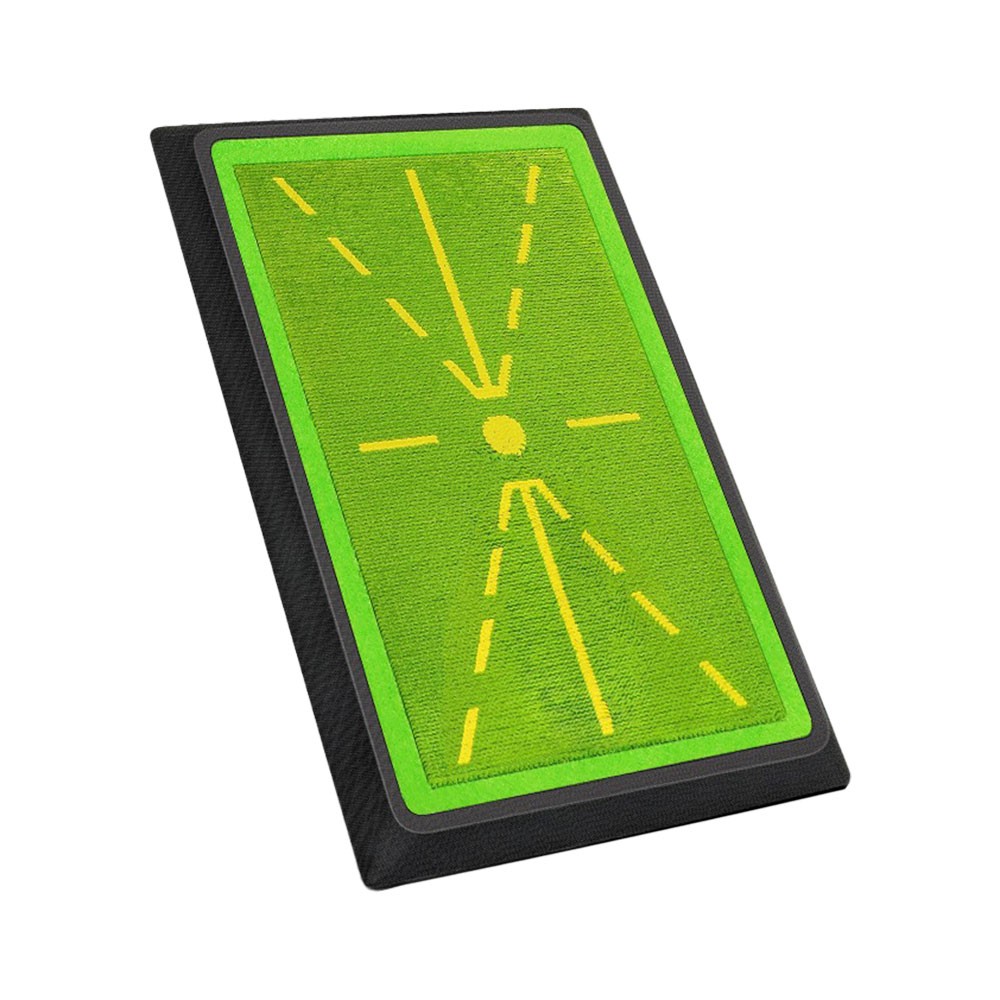 Swing Mat Golf Divot Board for Swing Path Training Indoor Practice Green