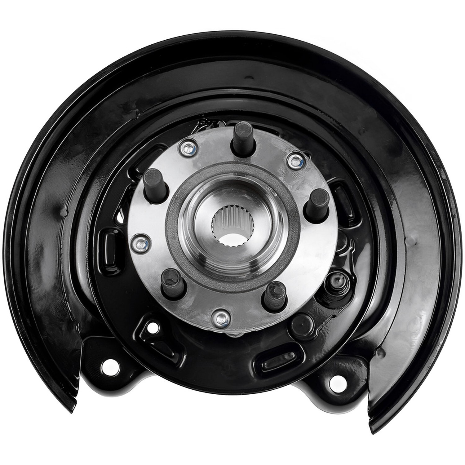 Rear Left Steering Knuckle & Wheel Hub Bearing for 2001 - 2008 Subaru Forester