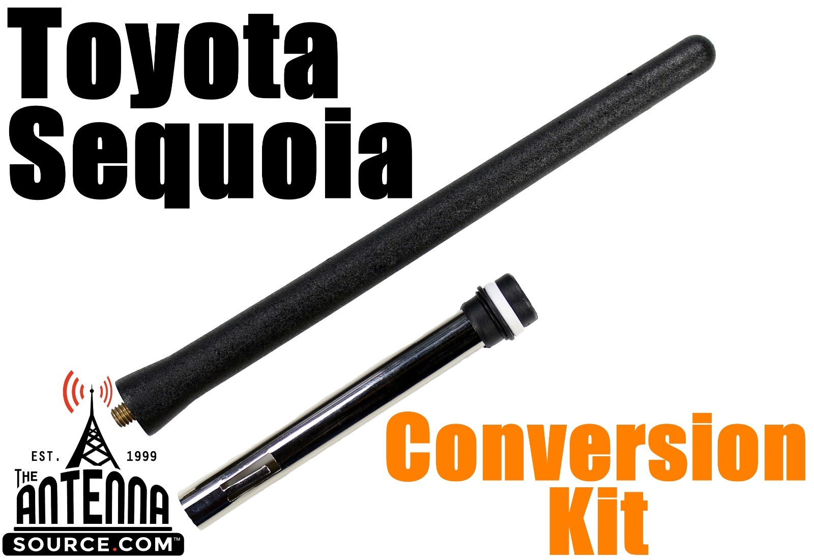 Power Antenna Conversion Kit - Fits: 2001-2007 Toyota Sequoia
