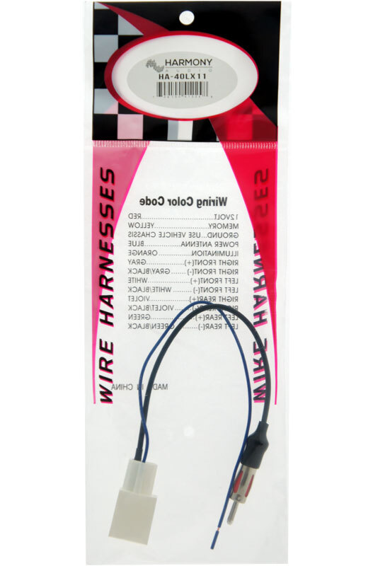 Lexus Toyota Multi Model Factory Stereo to Aftermarket Radio Antenna Adapter