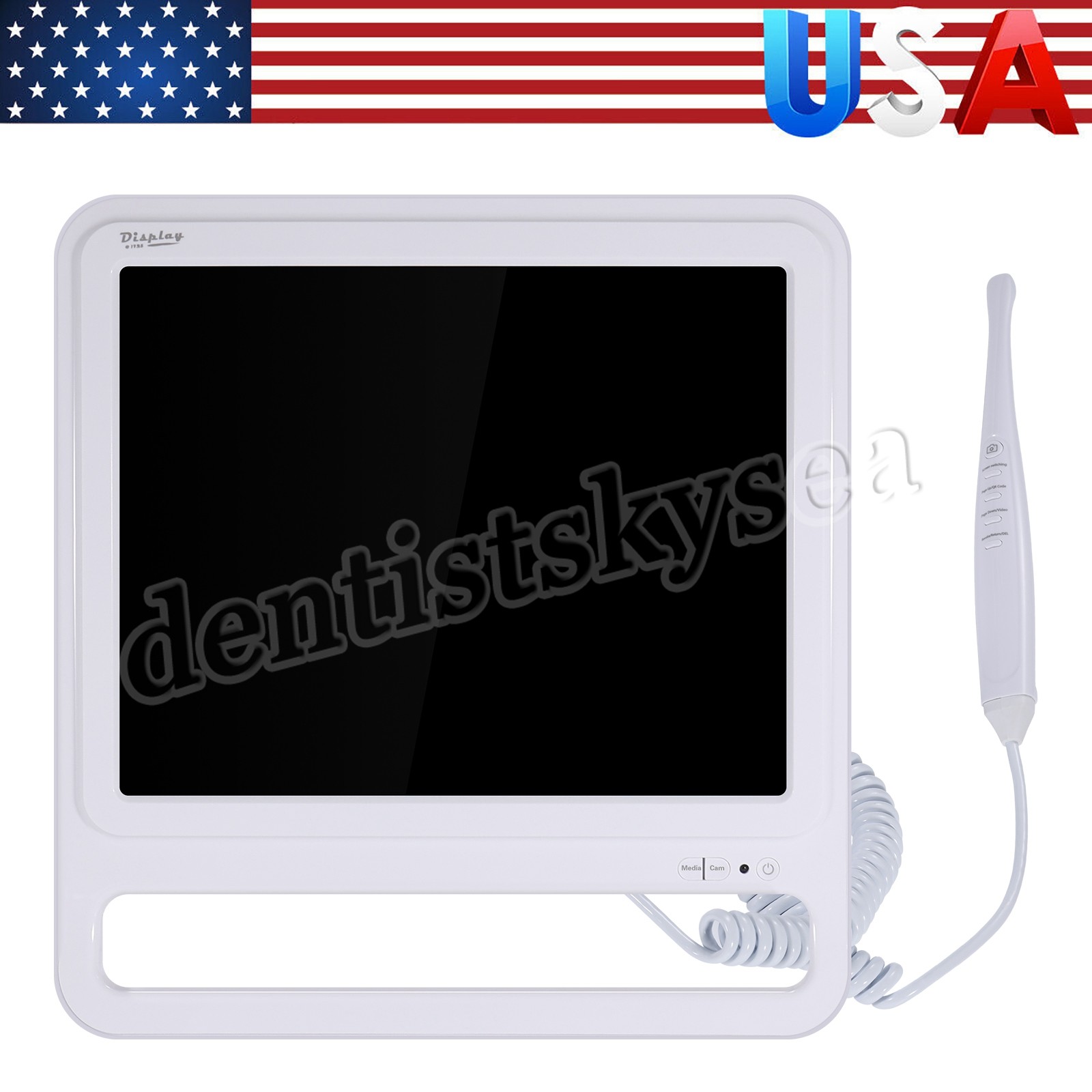 17 Inch Dental Intra Oral Intraoral Camera WIFI High Definition Digital Monitor