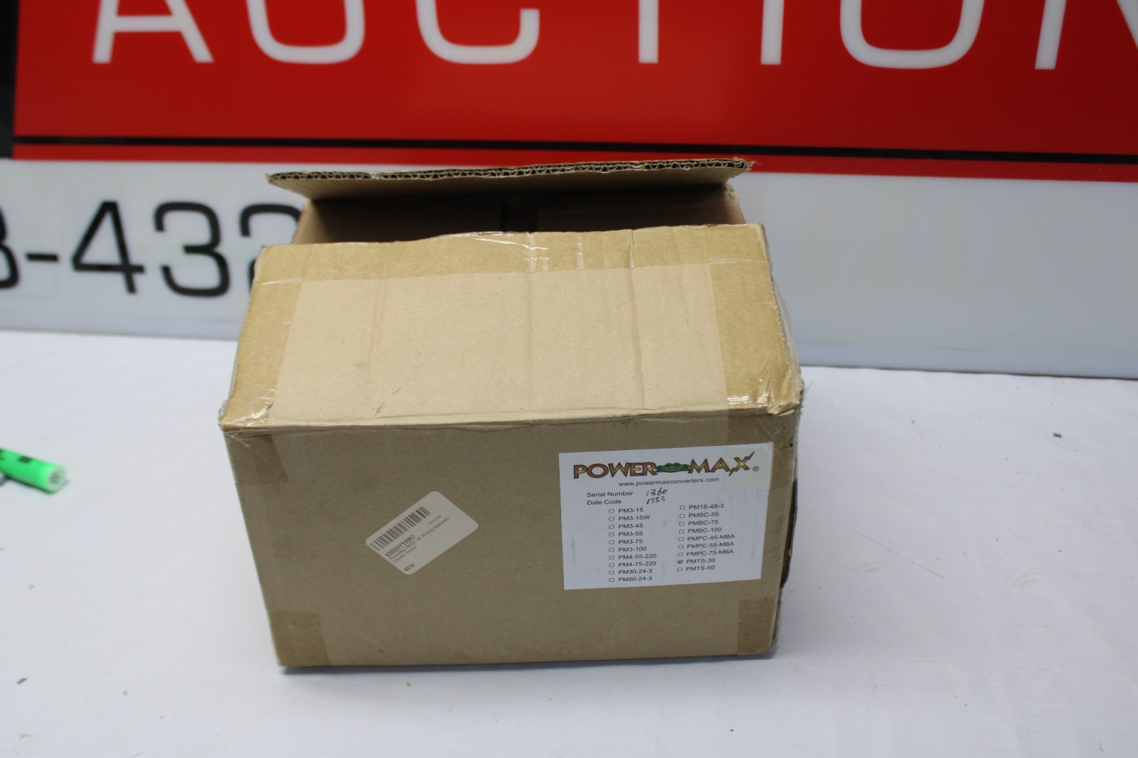 NEW Powermax PMTS-30 Automatic Transfer Switch 30 Amp RV Generator to Shoreline