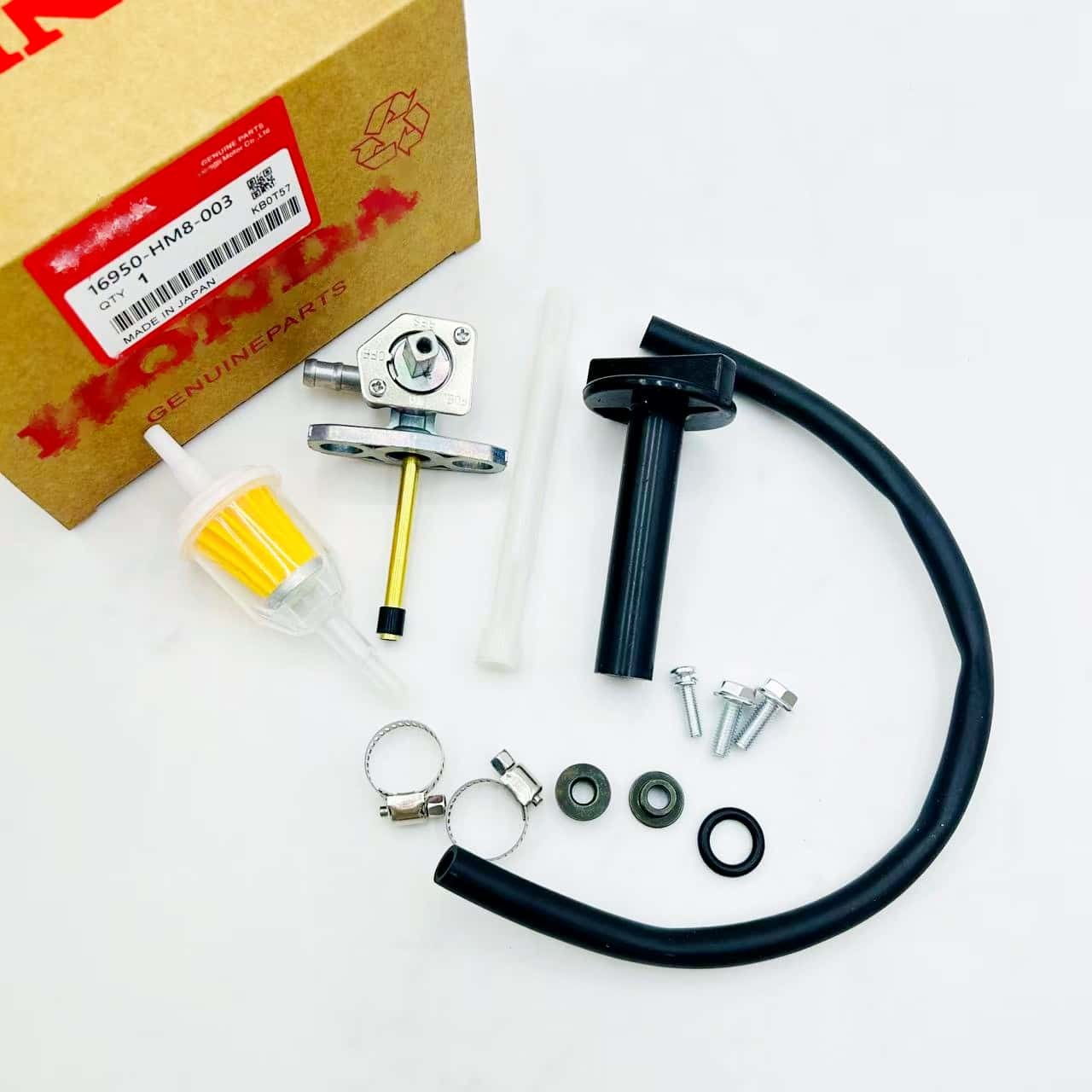 OEM FUEL PETCOCK Fits For HONDA 99-08 TRX400EX 09-14 TRX400X FUEL SHUT OFF