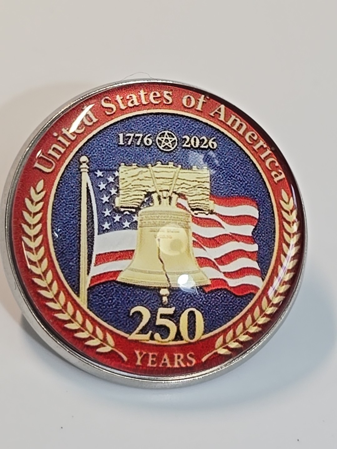 United States of America 250 Years Patriotic Lapel Pin