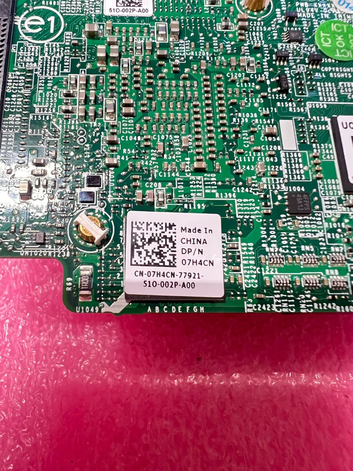 Dell PERC H730P Mini Mono 12Gb/s SAS SATA RAID Controller 2GB NV Cache 7H4CN