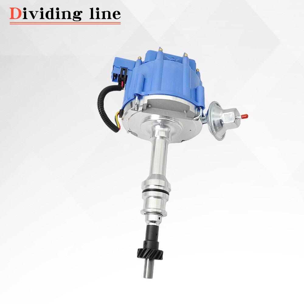 HEI Ignition Distributor For Ford 351C 351M 400 429 460 Spark Plug Wire Pigtail