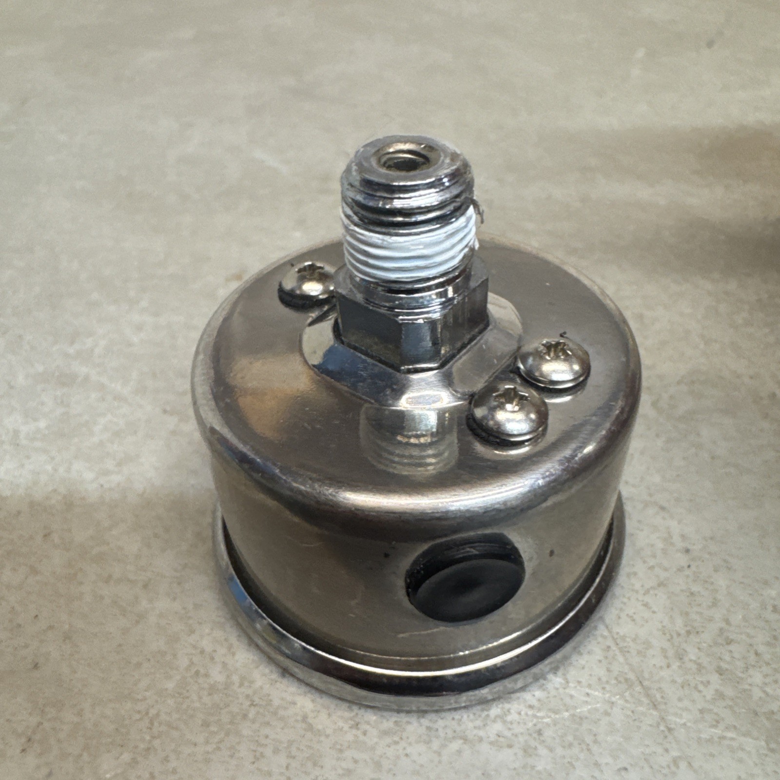 JEGS Liquid-Filled Vacuum Gauge In HG 1 3/4”