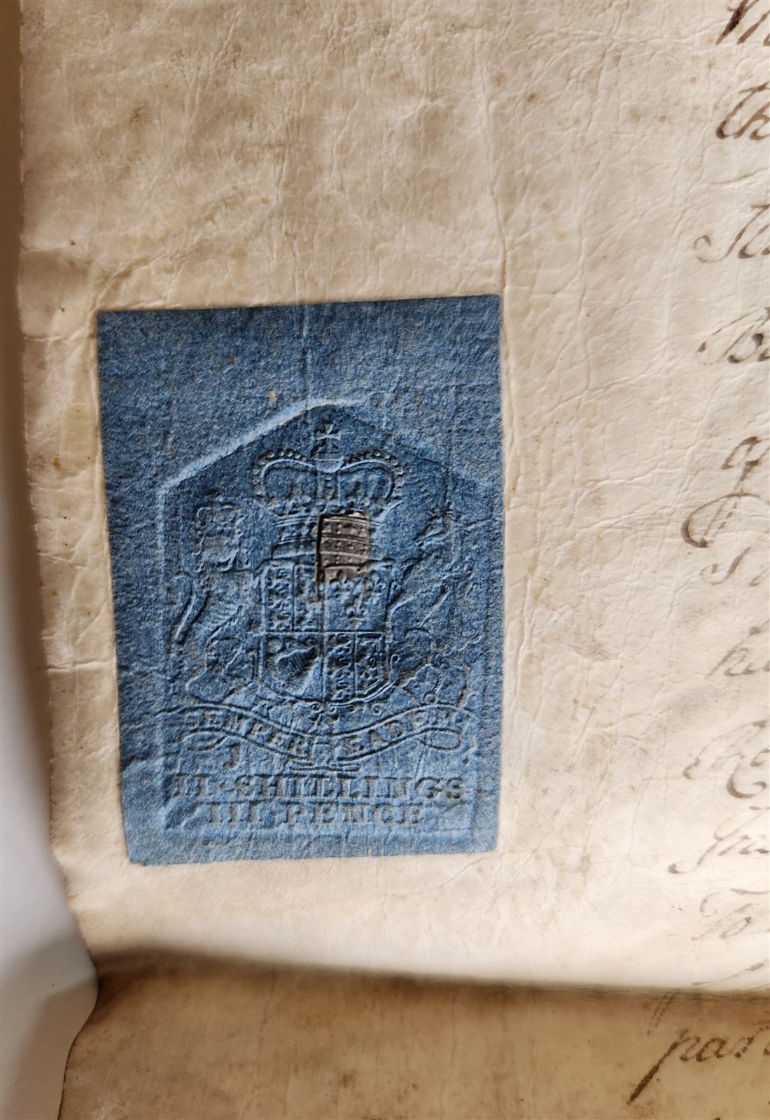 1737 MANUSCRIPT on VELLUM ANTIQUE LEGAL DOCUMENT in ENGLISH 18th CENTURY