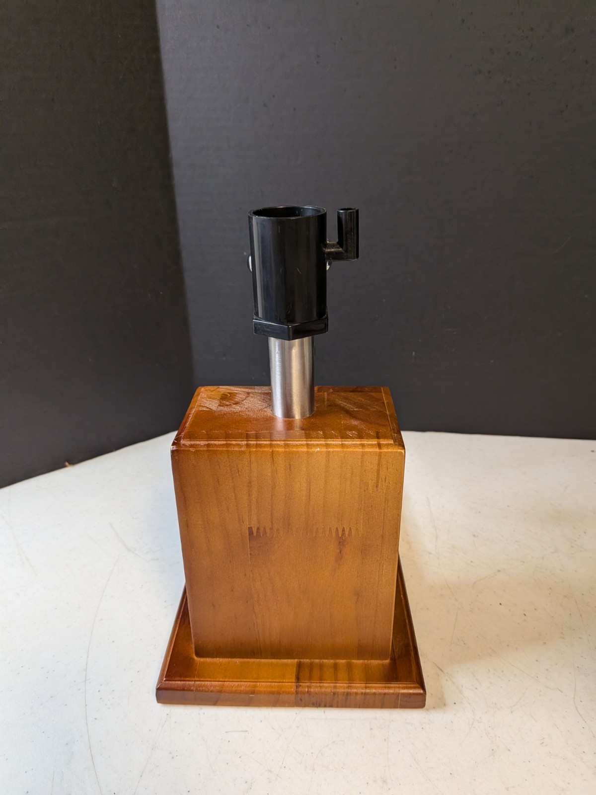 wood small keg dispenser