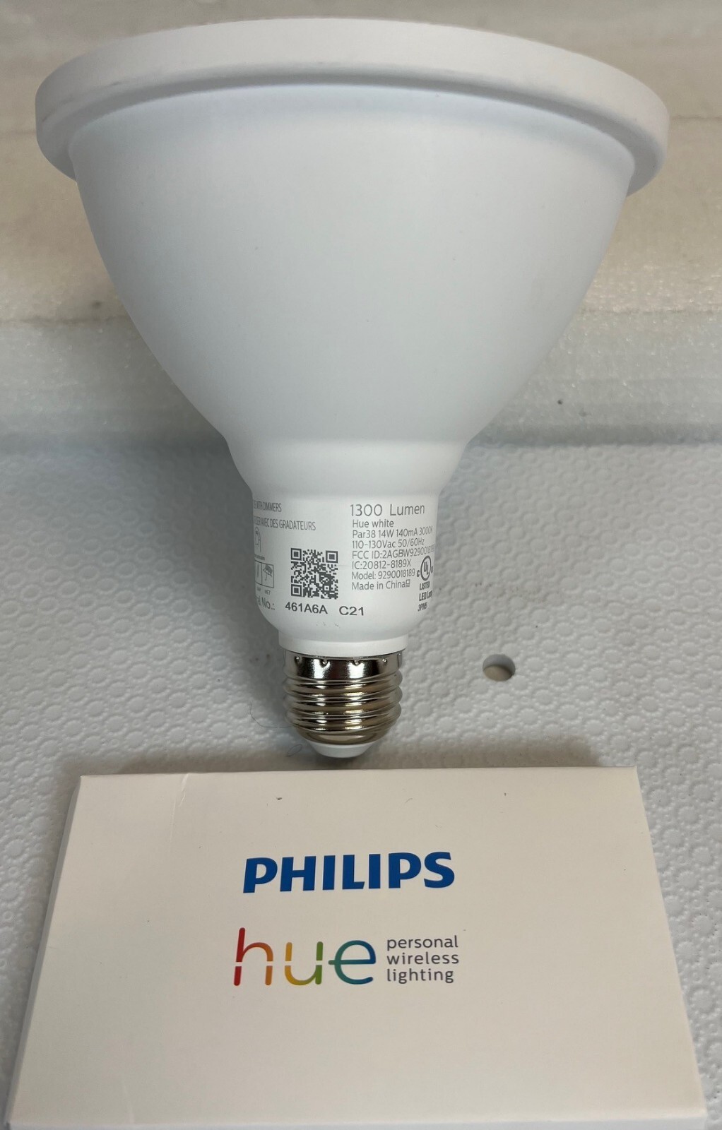 Philips PAR38 White LED Dimmable Smart Wireless FloodLight Bulb -FREE S/H