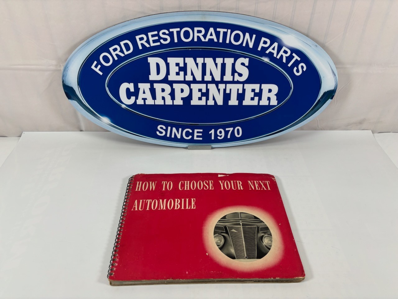 1937 Ford Car Dealership Display Album Book: How To Choose Your Next Automobile