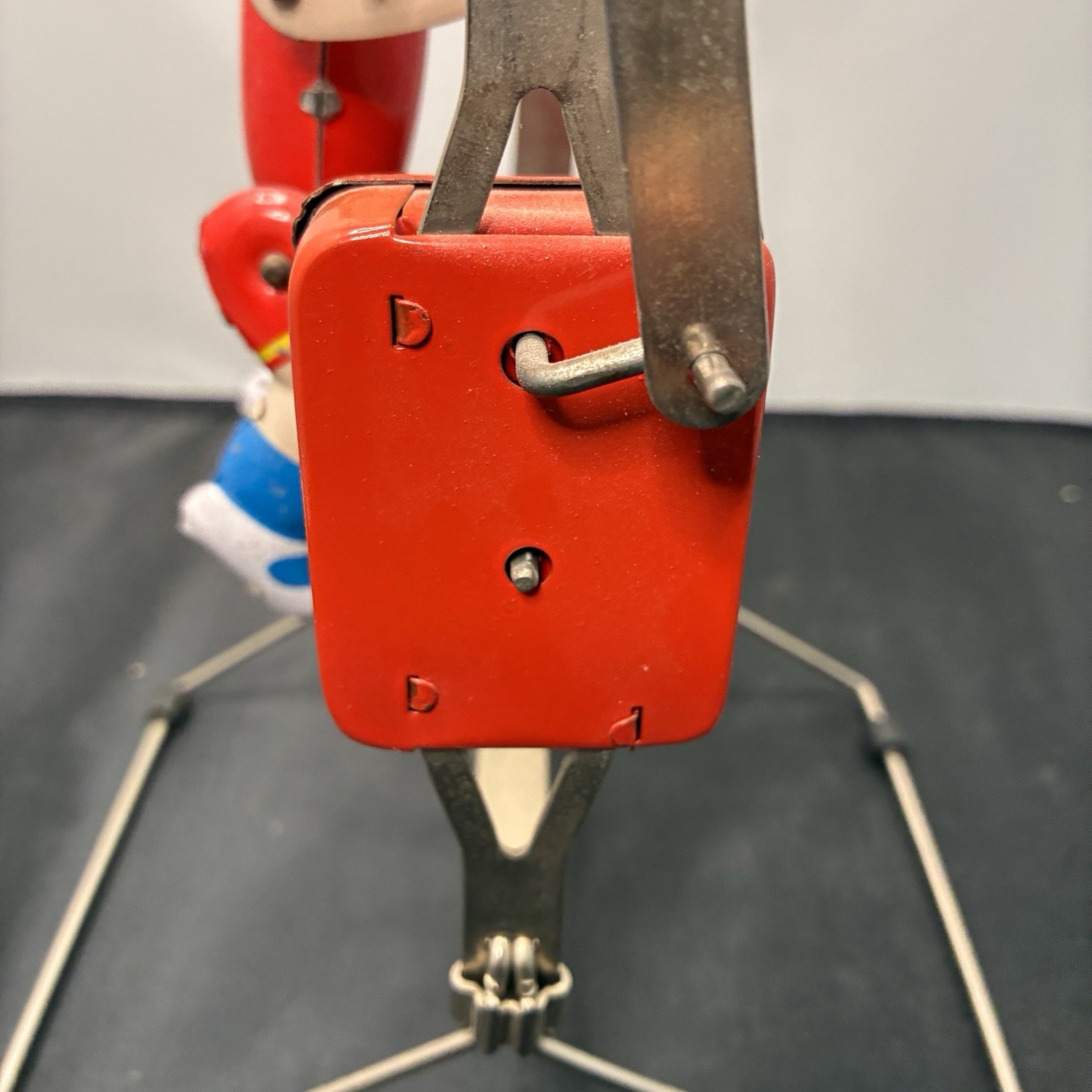 SCHYLLING TIN WIND UP TIK TAK ACROBOAT TOY