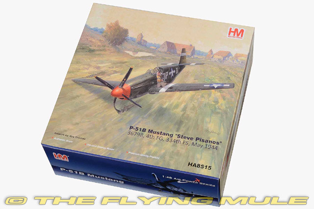 Hobby Master 1:48 P-51B Mustang USAAF 4th FG, 334th FS Steve Pisanos