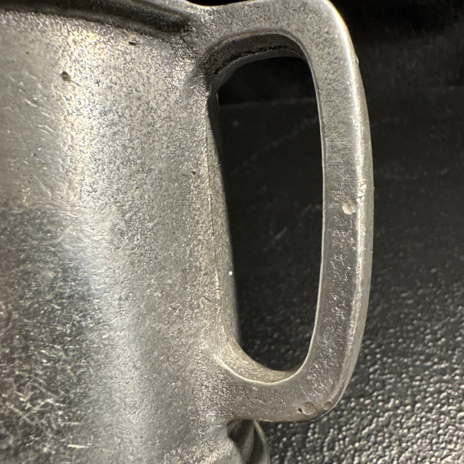 VTG Metal Cast Tankard Beer Mug Solid Heavy